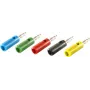 shiverpeaks BS56200-SET Conector banana negro - azul - verde - rojo - amarillo (BS56200-SET)