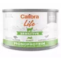 Comida húmeda para gatos Calibra Cat Life Sensitive Conejo 200 g lata, adulto, alimento completo, sin gluten, sin azúcar