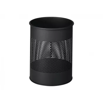 Papelera Durable 331058 15 L redonda metal antracita