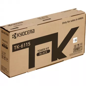 Cartucho de tóner KYOCERA TK-6115 1 ud. original negro