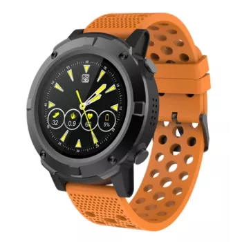 Denver SW-660 smartwatch GPS, AMOLED de 1,3", correa naranja