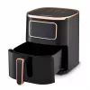 Freidora de aire HEINRICH'S HFR 8216 — 5,0 L, 1450 W, Negro, LED, control táctil