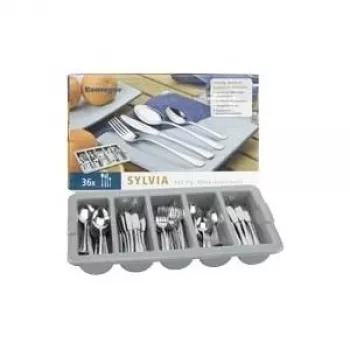 Juego de cubiertos Esmeyer SYLVIA 145 piezas Acero inoxidable, apto para lavavajillas