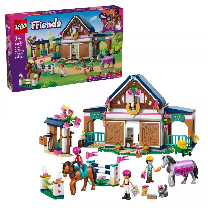 Blocks Friends 42688 Cuadra de caballos y academia de equitación