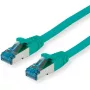 VALUE - latiguillo - RJ-45 (M) a RJ-45 (M) - 3 m - SFTP, PiMF - CAT 6a - libre de halógenos, inyectado, protección de lengüeta, flexible - verde (21.99.1943)