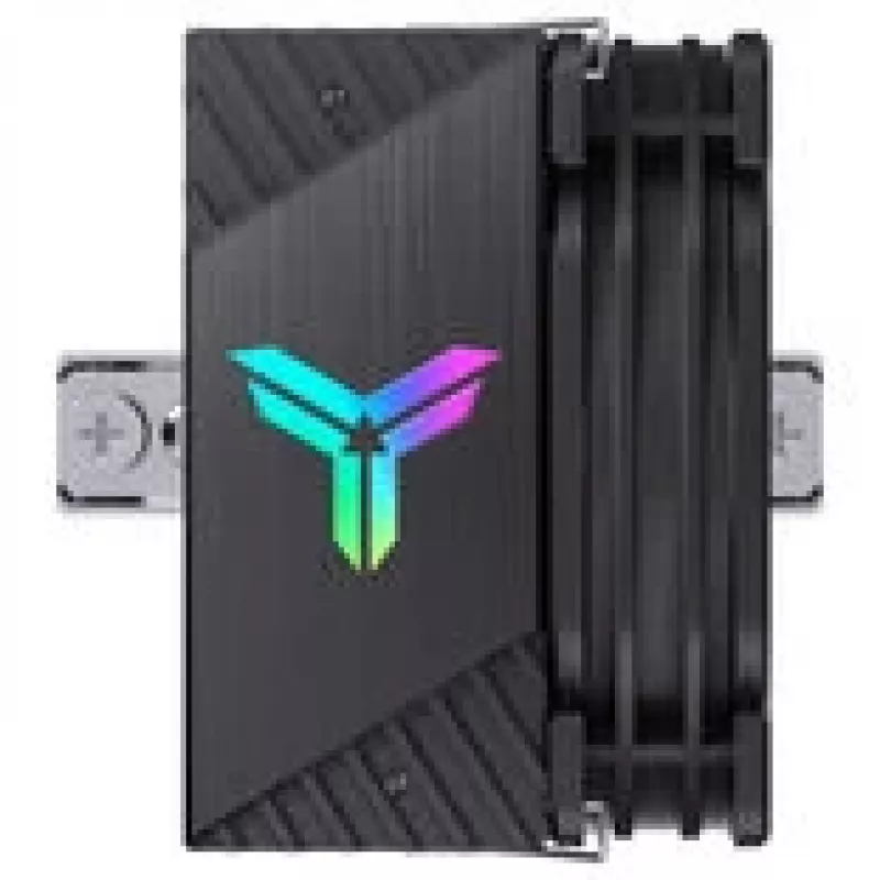 Disipador de CPU Jonsbo CR-1400E 92 mm ARGB negro — ventilador de 92 mm, iluminación ARGB