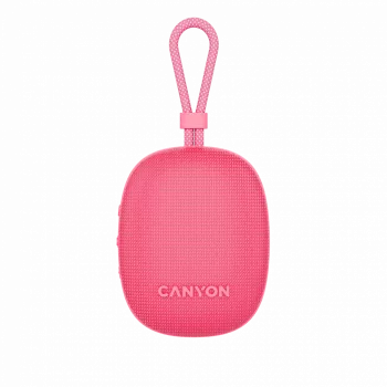 Canyon OnMove 12 - altavoz Bluetooth v5.3 portátil - 5W - TWS - IPX7 - 12 horas - carga USB-C