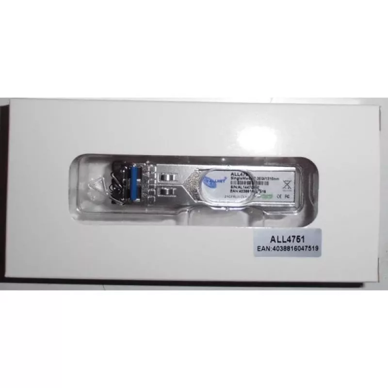 Módulo de switch ALLNET ALL4794 SFP (Mini-GBIC), 100 Mbit, FX/LC, 10 km, monomodo, hasta 10 km (ALL4794)