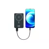 Batería externa Port Designs 907005 10000 mAh carga inalámbrica Negro