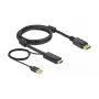 Cable HDMI a DisplayPort DeLOCK 85963 4K 30 Hz 1 m
