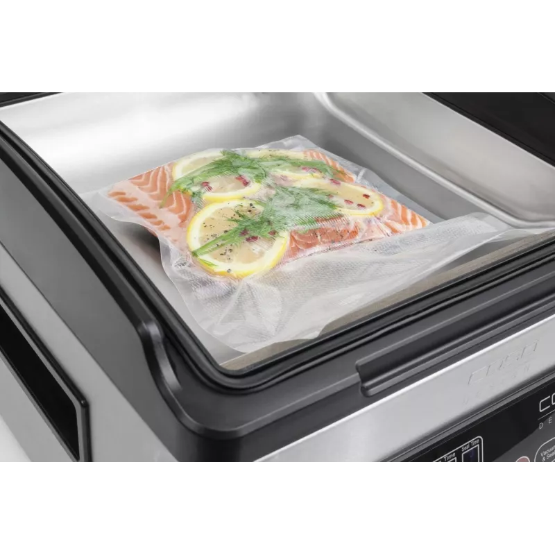 Envasadora al vacío Caso VacuChef 70 Power 350 W acero inoxidable — máquina de envasado al vacío