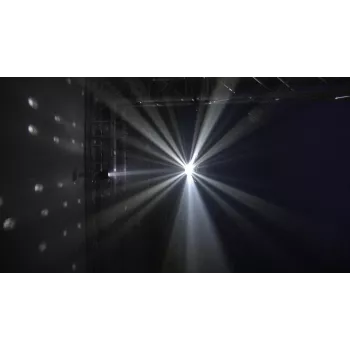 Set de bola de espejos EUROLITE 300 mm con foco LED — kit de bola de espejos disco de 300 mm