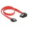 Cable SATA DeLOCK 83963 0,3 m SATA 7-pin negro rojo