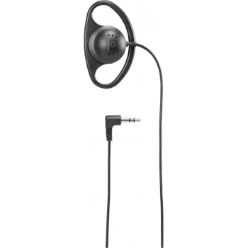 Renkforce HK-1S auriculares on ear con cable mono negro con enganche para la oreja, mono (RF-5047972)