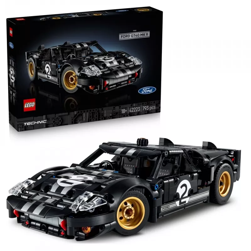 LEGO TECHNIC 42223 1966 Ford GT40 MKII Coche de carreras