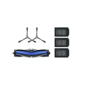 Kit de accesorios Ecovacs DKT060202 para robot aspirador — 6 unidades, negro/azul/gris