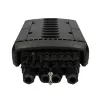Caja de terminación de fibra óptica Extralink POLA 16 fibras, carcasa ABS, negra