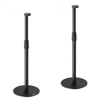 Soporte de suelo MACLEAN MC-496 para Sonos Era 100 y 300, ajustable en altura 682–1068 mm