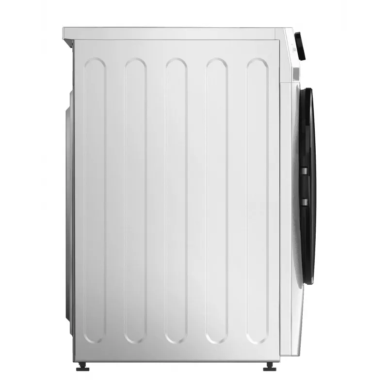 Lavadora Midea MF200W80WB/W-HR, carga frontal, 8 kg, 1400 rpm, LCD, vapor, 60 cm de ancho