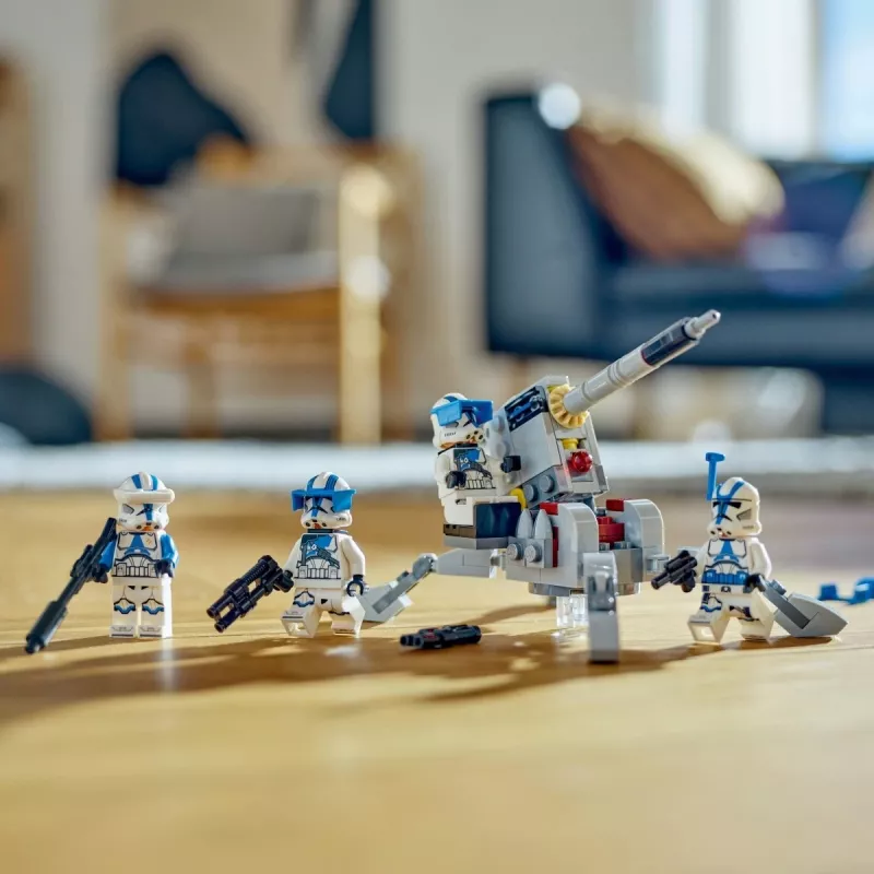 LEGO 75345 Star Wars Pack de batalla Soldados clon de la 501.ª juego de construcción