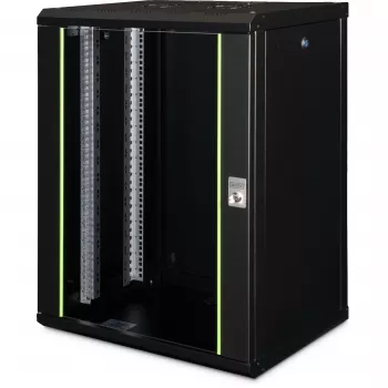 Rack de montaje en pared Digitus DN-19 16-U-SW