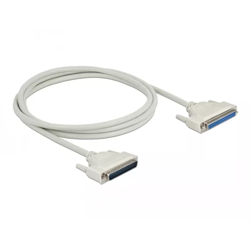 Cable serie DeLOCK 86883 beige 2 m D-Sub 37 pines