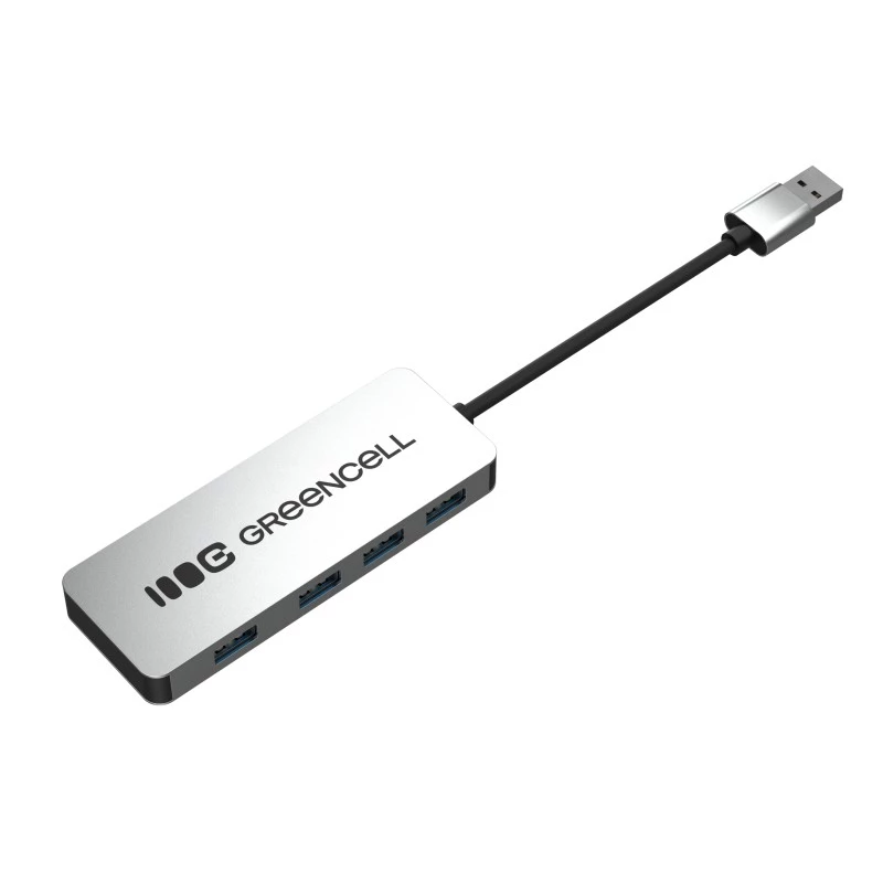 Hub USB Green Cell HUB-GC-A4A — hub USB-A 3.0 de 4 puertos