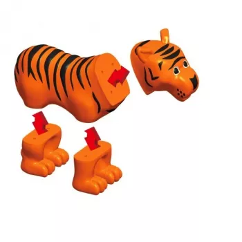 Popular Playthings Magnetic Mix or Match Animals multicolor