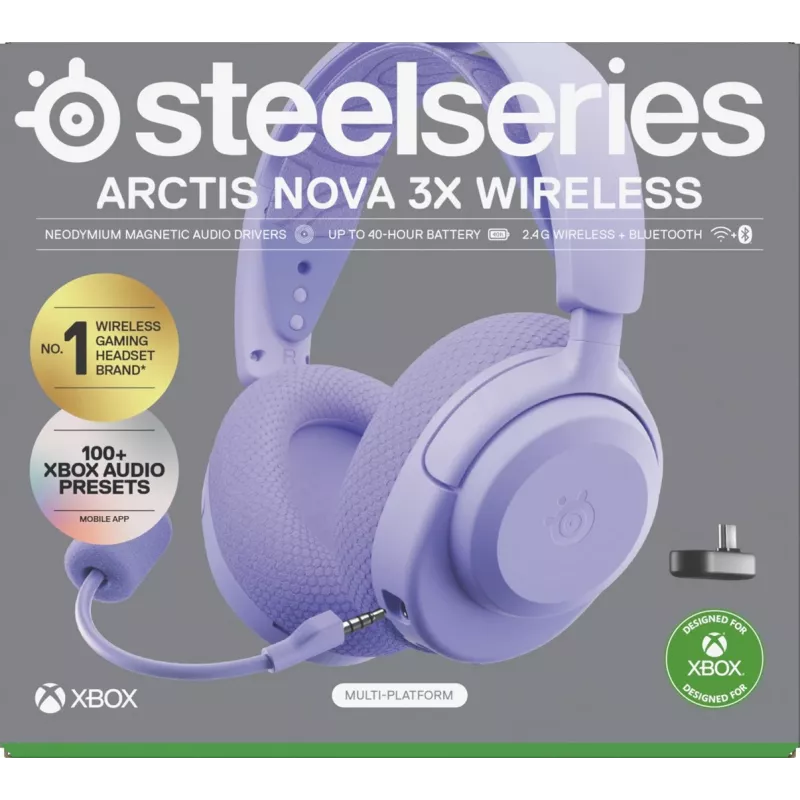 Auriculares Steelseries Arctis Nova 3X Wireless