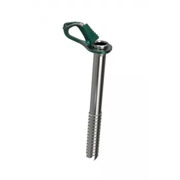 aero ice screw 22cm-verde BLUE ICE