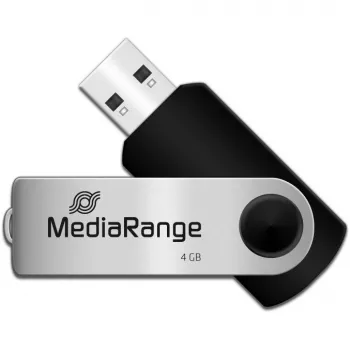 Memoria USB MediaRange 4 GB USB Type-A Micro-USB MR907
