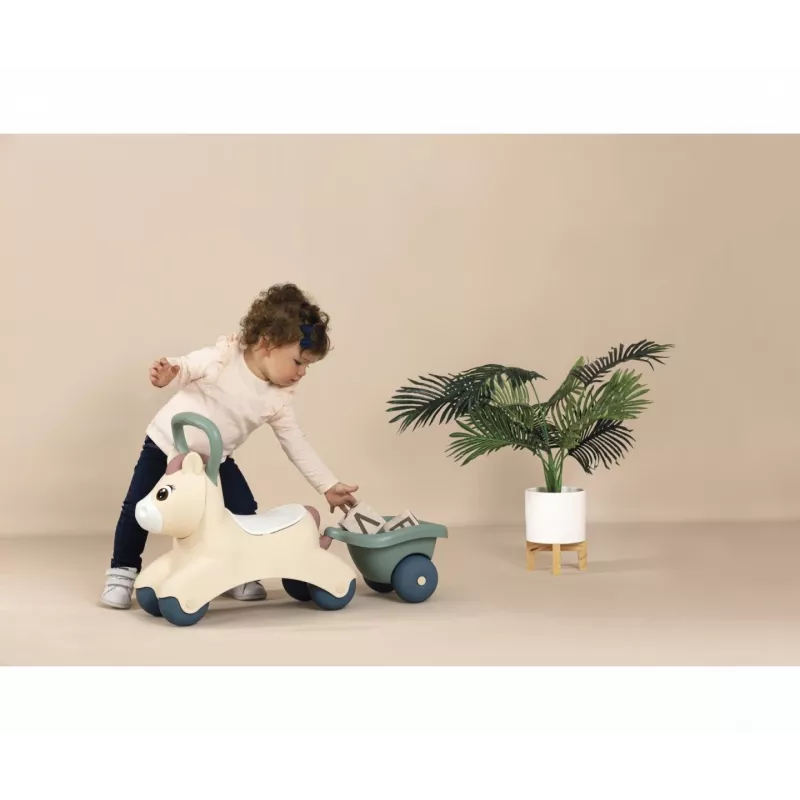 Vehículo de empuje y deslizamiento Little Smoby Baby Pony