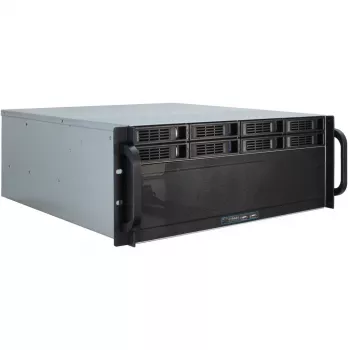 Carcasa de servidor Inter-Tech 4U-4408 rack negro, plateado