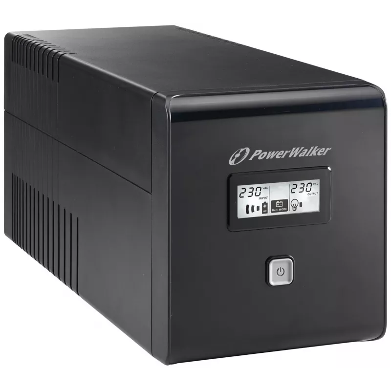 PowerWalker VI 1000 LCD 1 kVA 600 W 4 salidas AC