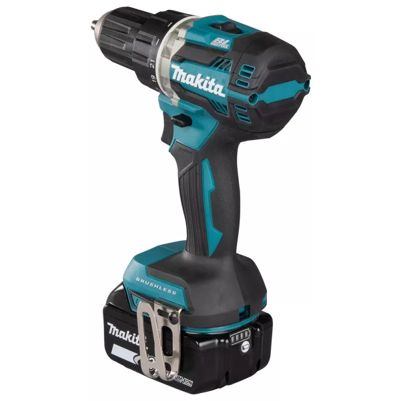 Makita DDF484RFJ taladradora 2000 RPM 1.8 kg negro, azul