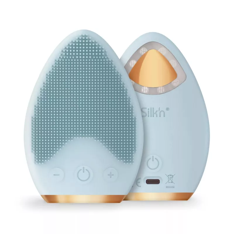 Silk'n Bright Lux cepillo de limpieza facial FBX1PE1B001, azul