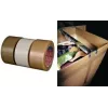 Cinta de embalar Tesa 04124, PVC, marrón, 66 m × 50 mm