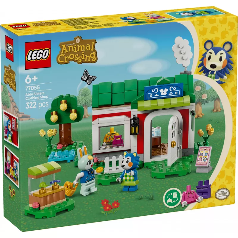 Animal Crossing 77055 Tienda de ropa de las hermanas Schneider