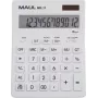 Maul MXL 12 Calculadora de sobremesa Blanca Pantalla (dígitos): 12 alimentación por batería, alimentación solar (An x Al x Pr) 155 x 205 x 35 mm (7267002)