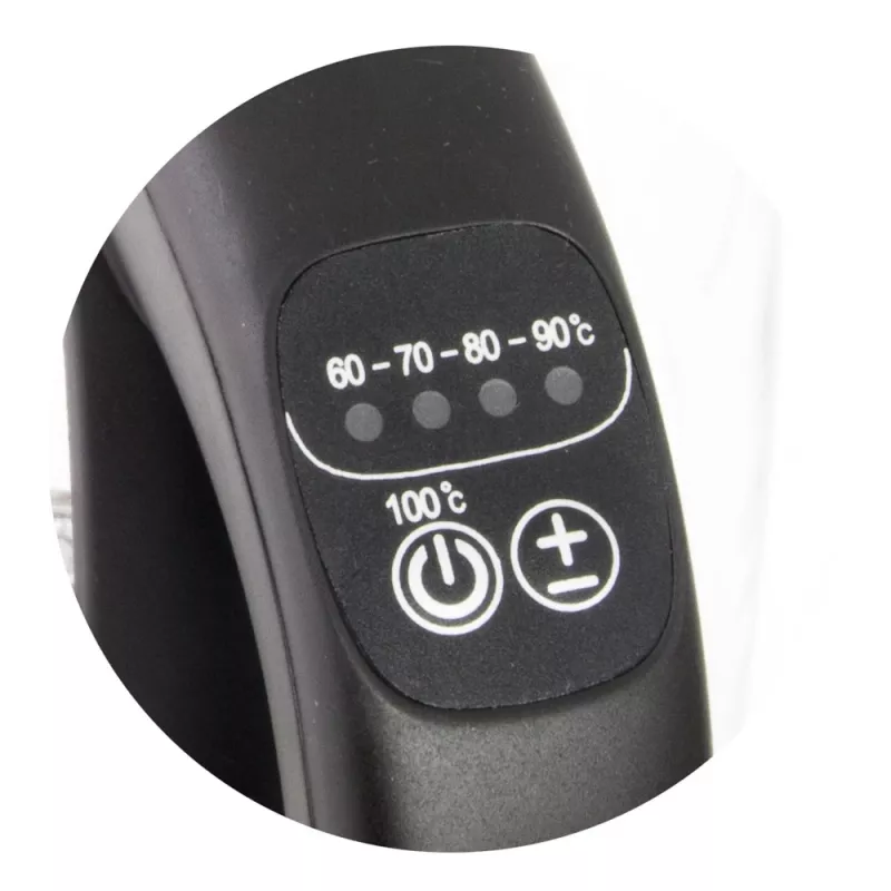 Esperanza EKK027 hervidor eléctrico 1,7 L 2200 W negro, transparente
