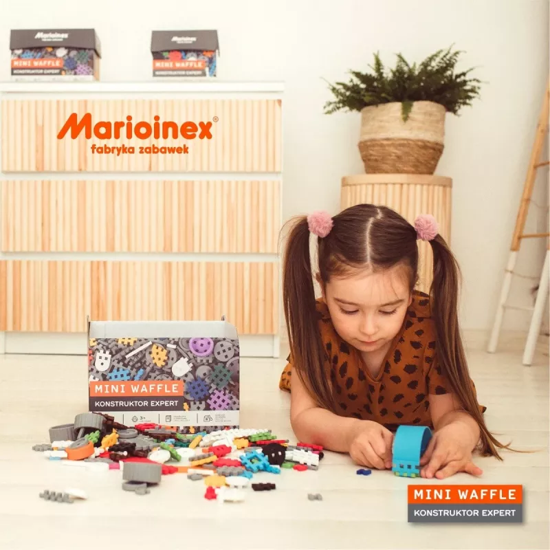 Marioinex Mini Waffle bloques de construcción Constructor Expert, 501 piezas
