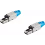 Conector RJ45 ShiverPeaks BS08-45004-2 Cat 8.1 configurable en campo metal