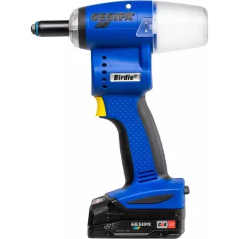 Remachadora GESIPA Birdie CAS 10000N, 1x18V 2,0Ah+LG, L-BOXX, 4 Mu-St (1746720)