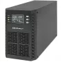 Qoltec SAI sistema de alimentación ininterrumpida | 1kVA | 1000W | factor de potencia 1,0 | LCD | EPO | USB | Online