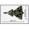 Set de construcción Cobi Blocks Saab AJS 3 Viggen 911 uds. set de modelismo, 911 piezas