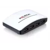 Hub USB DeLOCK 4 puertos 5000 Mbit/s negro blanco