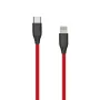 Cable de silicona USB Type-C a Lightning, 2 m (rojo)