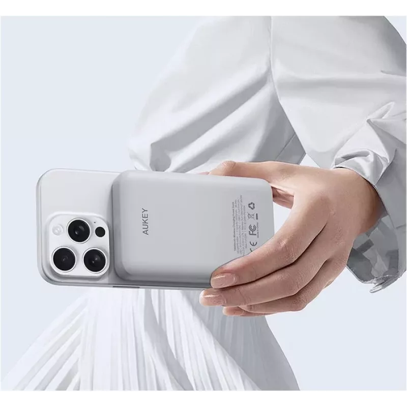 Batería externa portátil PB-MS04 blanca 10000mAh