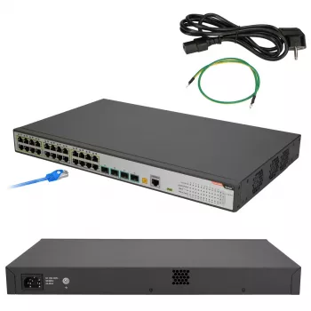 Switch gestionado FiberHome S4820-28T-X-PE-AC L2/L3 Gigabit Ethernet 24 puertos PoE