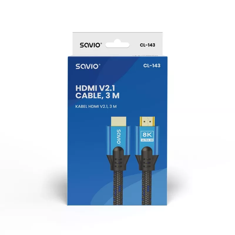 Cable HDMI Savio CL-143 3m